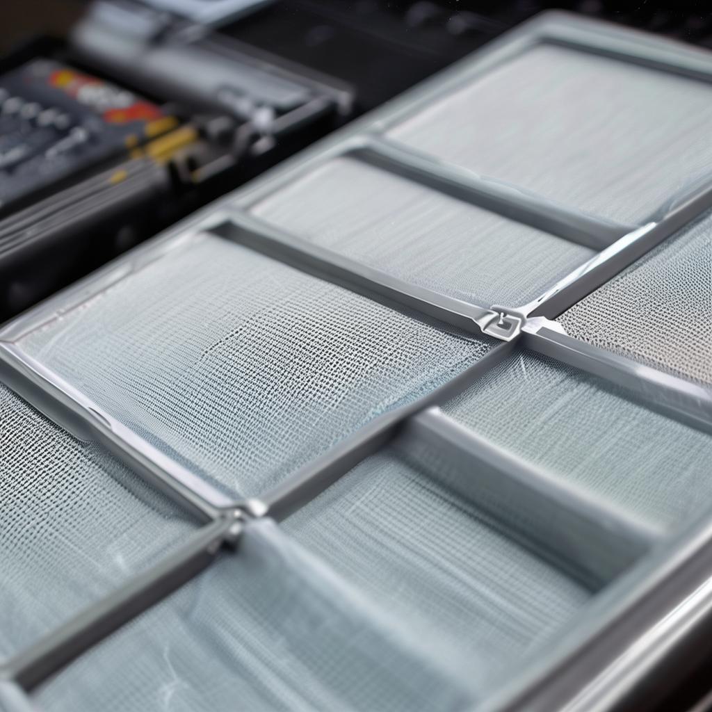 cheap laminated air filter media