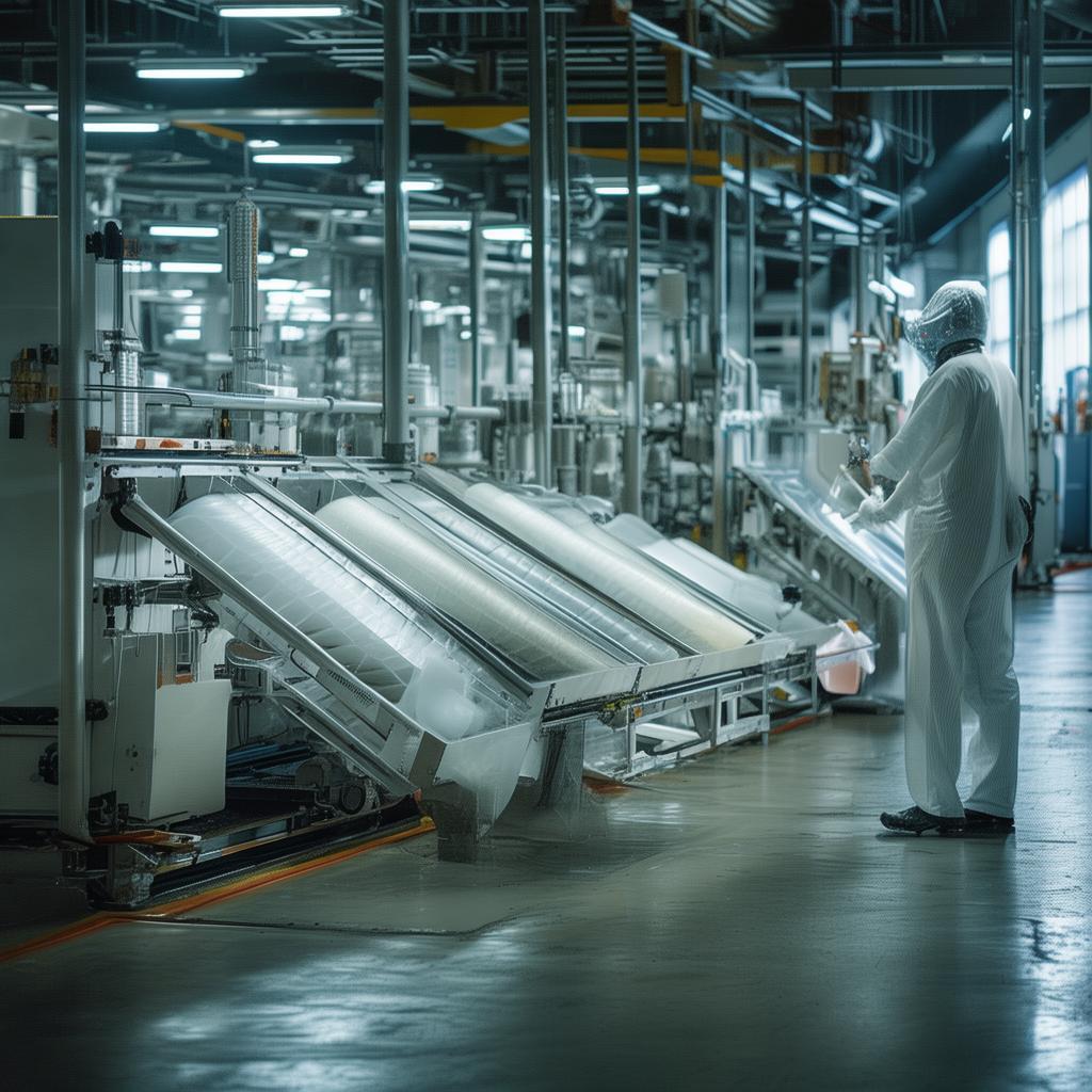 china electrostatic needle punched filter media