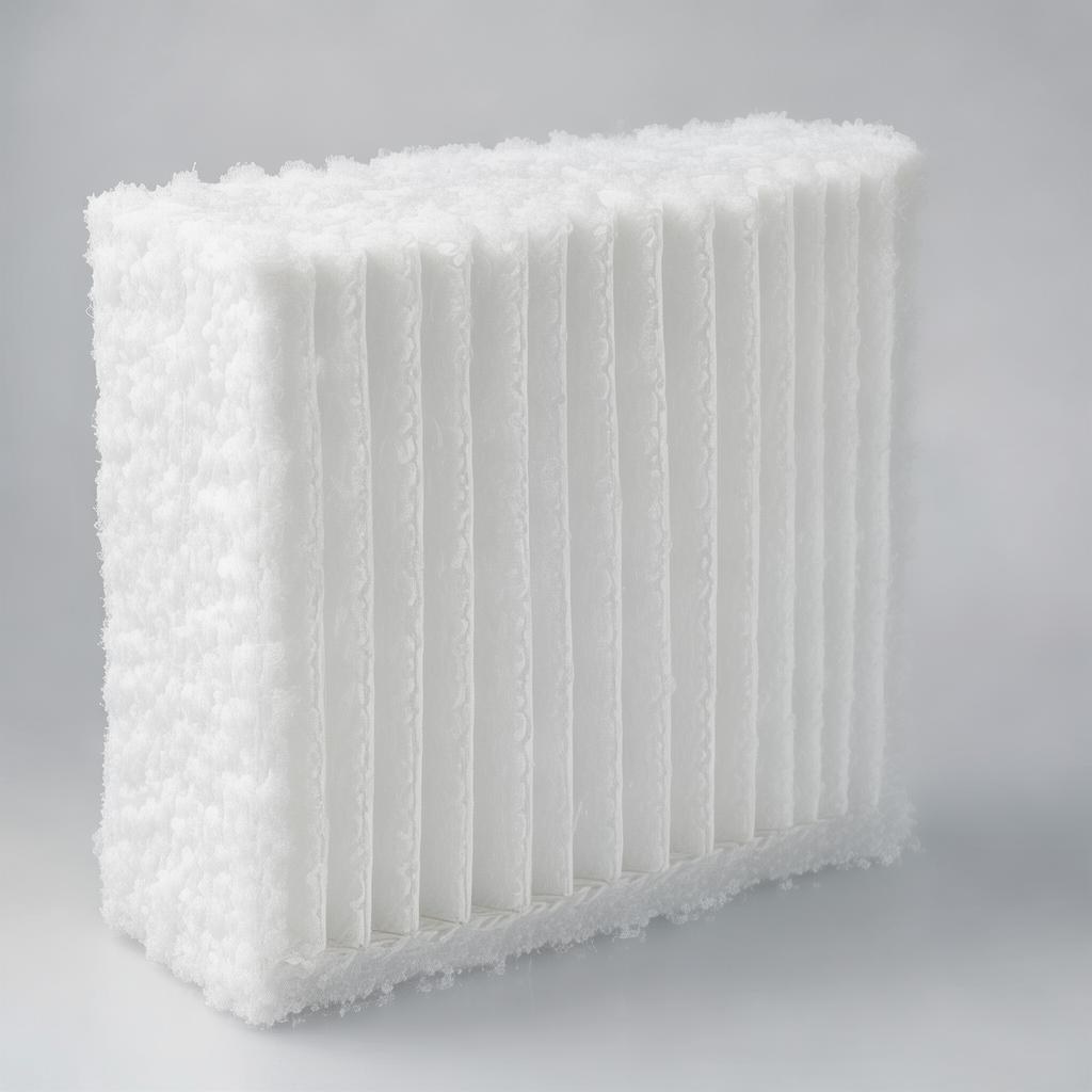 glass microfiber pocket filter media